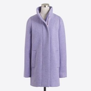 J Crew stadium wool coat